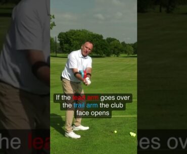 How To Square Your Club Head in 30 Seconds #shorts #youtubegolf #golfshort