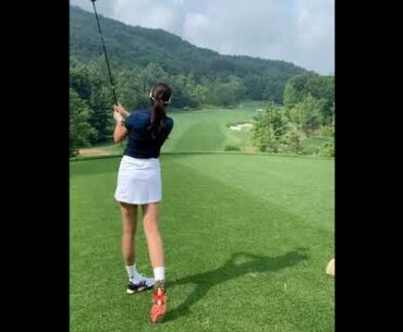 하체회전 레슨영상 언능 보고싶네요! 👏 #golf #short  #골프  | GOLF VN