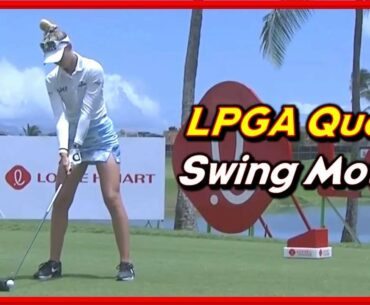 LPGA Best Swing "Nelly Korda" Beautiful Driver-Iron Swing & Slow Motions