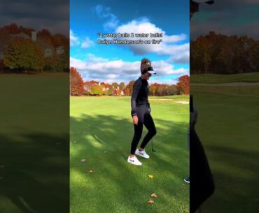 Golf is hard #golfshorts #golf #shorts #golfgirl