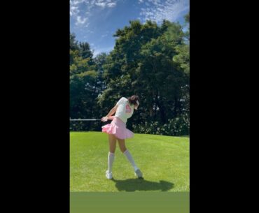 스윙너무예뽀요😍 #golf #short  #골프  | GOLF VN