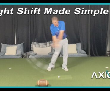 How to Make Weight Shift Simple in Your Golf Swing
