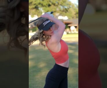 Grace Charis slo motion swing