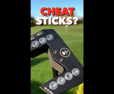 This golf club is a CHEAT STICK! #shorts