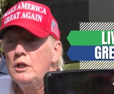Donald Trump CALLS LIV Golf 'great' ahead of Pro Am