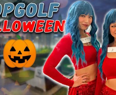 Celebrating #Hallyween at @Topgolf || Shee Golfs