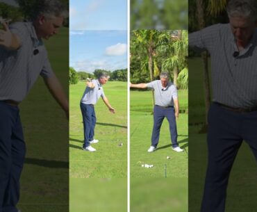 Keep the LEFT ARM STRAIGHT #shorts #golfswing #golf #ericcogorno