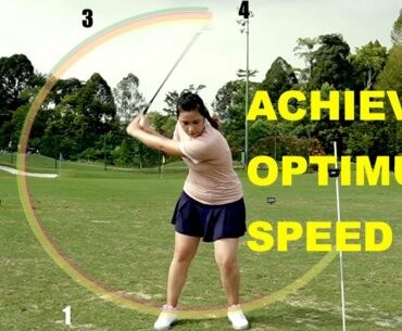 Achieve Optimum Swing Speed - Golf with Michele Low
