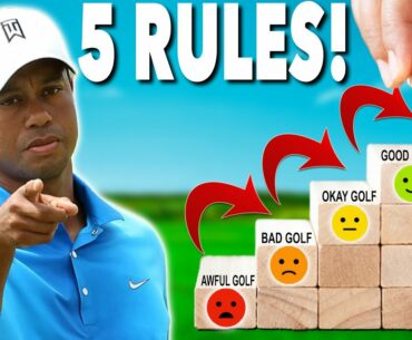 5 Rules TIGER WOODS Swore by!