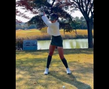 가을 뷰랑 너무 잘어울리네 넘멋있어👍👍👍👍 #golf #short  #골프  | GOLF VN