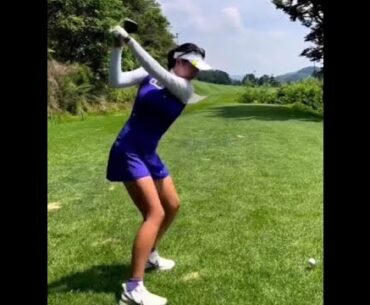 골프스윙 골프자세 골프퀸 #golf #short  #골프  | GOLF VN