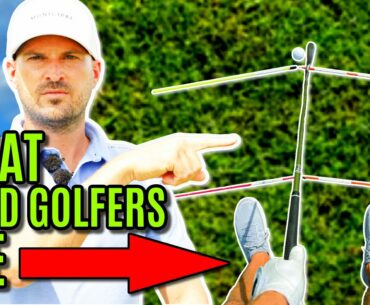 GOLF: What GOOD GOLFERS See When They Swing