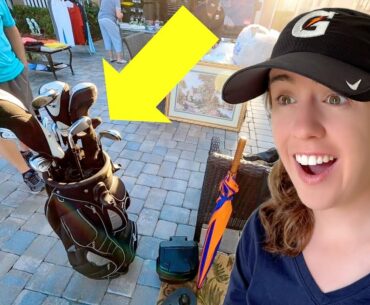 WE’VE NEVER BEEN THIS EXCITED TO FIND GOLF CLUBS!!