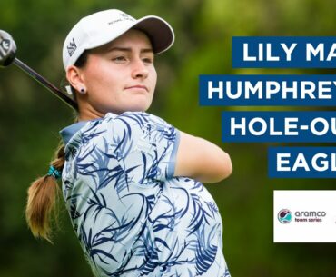 Lily May Humphreys hole-out EAGLE!