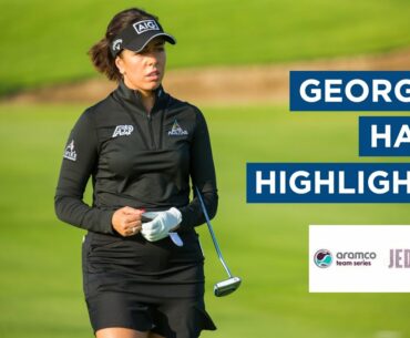 Georgia Hall | Second Round Highlights | 67 (-5) | Aramco Team Series - Jeddah