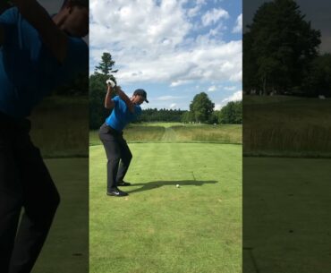 Tiger Woods golf swing is lit! #shorts #golfswing