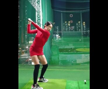 오늘 진짜 정말 하얗게 불태웠습니당수고했어 🙏  #허은지프로💋 | GOLF VN