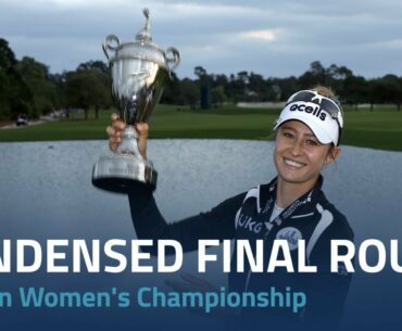 Condensed Final Round Highlights | 2022 Pelican Women's Championship