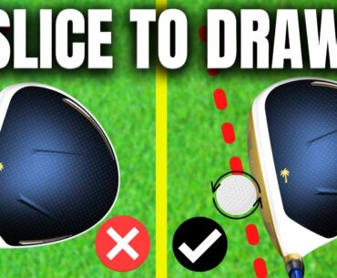 I know FOR A FACT This is the ONLY WAY I know to turn YOUR SLICE TO A DRAW!