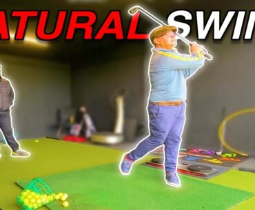 How to Create Your MOST NATURAL Golf Swing