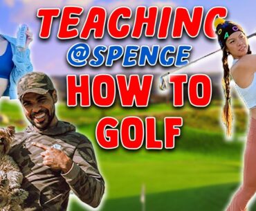 4 Hole Course Vlog @ Arrowood GC ft. SPENCE || Shee Golfs