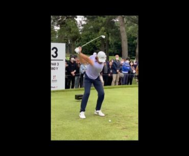 tomy fletwood golf swing #golf  #shorts #golftiktok