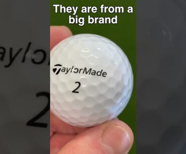 Taylormades Ball that only Amazon Sell! #shorts