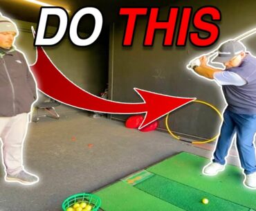 Your Golf Swing will NEVER be Over the Top if you DO THIS