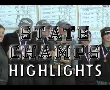 2015 MHSAA Division 1, 3 and 4 Girls Golf State Final Highlights on STATE CHAMPS!