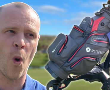 Is it REALLY Waterproof? Let’s find out! Motocaddy Dry Series cart bag 2022 review