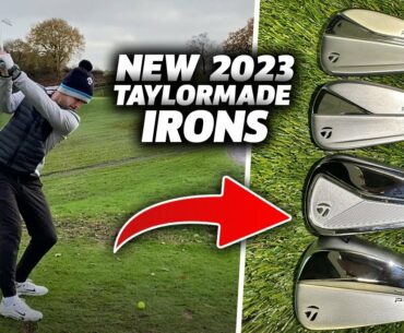 2023 *NEW* TAYLORMADE IRONS REVIEW | I'm Shocked | P770, P7MC, P7MB