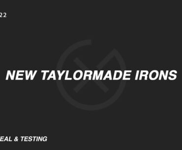 NEW TAYLORMADE P700 IRONS LIVE REVEAL & TESTING