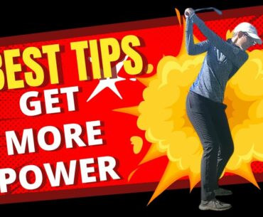 How to generate more power in golf swing