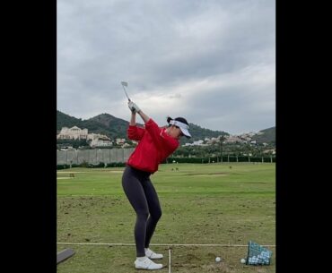어깨턴스윙이유연하고넘👍원더풀영^^ 💗🌼💢🌈😍!! ⭕️ #golf  #골프  | GOLF VN #shorts