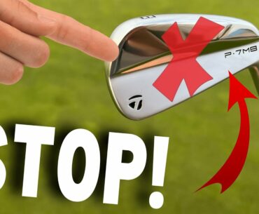 The WORLD'S BEST Iron player CAN'T USE THESE GOLF CLUBS!?