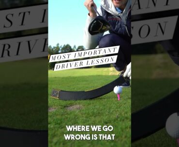 I KNOW 90% OF GOLFERS WILL HIT THE GOLF BALL LONGER & STRAIGHTER AFTER USING THIS DRILL #golftips
