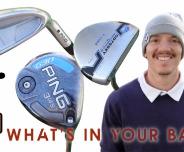 Ping S55 Irons! Almost All Ping Bag! Ping G30! Come Check Out the Bag of a Highly Skilled Golfer!