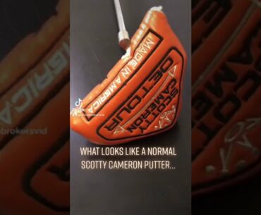 Buying a FAKE Scotty Cameron Putter? #scottycameron #golfer #golf #fake #golfclubs #titleist #shorts
