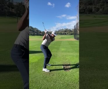 A Close Up Look At Scottie Scheffler's Long Iron Swing | TaylorMade Golf