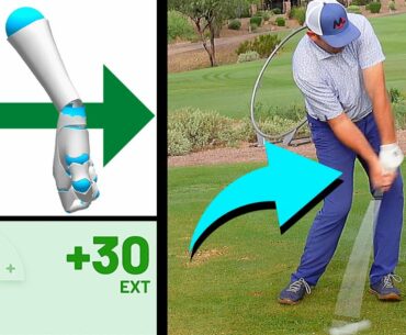COVER The Golf Ball And Properly Hit Down w/ Your Irons (Wrist Extension SECRET)