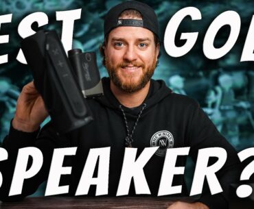 Blue Tees Player Speaker // Best Golf Speaker?!