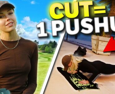 I Played 9 Holes Hitting Only Draws | Claire Hogle