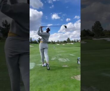 @michelleweiwest great swing compilation #golfgirl #golf #ytshorts #golfshort