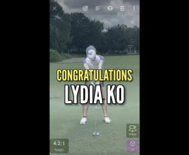 Lydia Ko's Golf Swing in 3D!