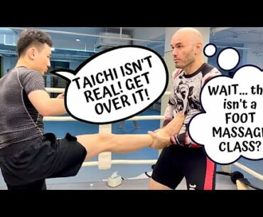 Grab front & side kicks mid-air and throw | golf swing single leg finish, guard pass, & upkicks