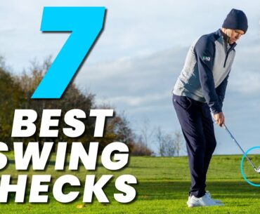 7 BEST GOLF SWING CHECKS... TO MAKE THIS WINTER!