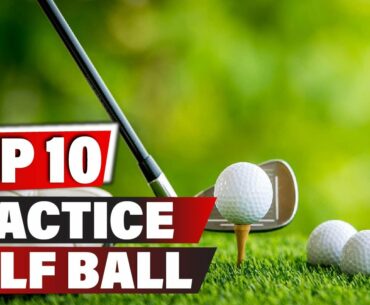 Best Practice Golf Ball In 2022 - Top 10 New Practice Golf Balls Review