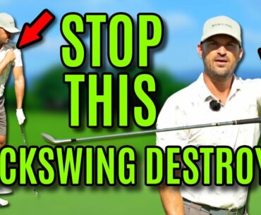 GOLF: Stop This Backswing Destroyer And Using Your Arms Wrong