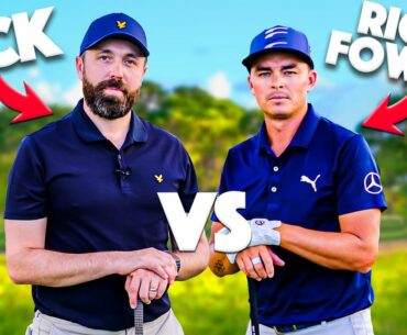Can I beat Rickie Fowler if I start 10 under par? (Stroke play)