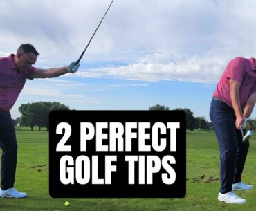 The 2 Best Golf Swing Tips I'm Currently Teaching